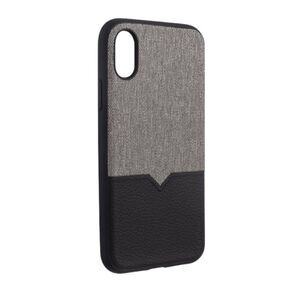 Evutec Northill Case For iPhone XS Max With Car Vent Mount Canvas/Black
